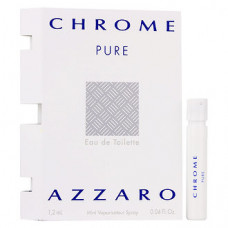 Azzaro Chrome Pure пробник 1.2 мл