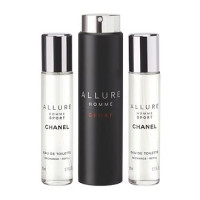 Chanel Allure Homme Sport туалетна вода 20 мл + запасной флакон 2*20 мл