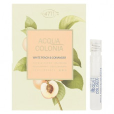 Maurer & Wirtz 4711 Acqua Colonia White Peach & Coriander пробник 1 мл